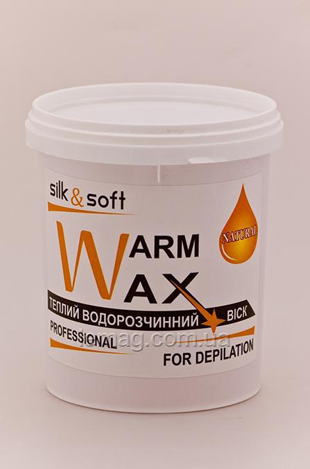 Silk&Soft WARM WAX Теплий віск Натурал, 800 гр