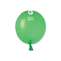 Латексные воздушные шарики 3" пастель 12 зеленый Gemar