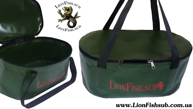 Складное Рыболовное Ведро для рыбалки, прикормки, охоты от производителя LionFish.sub
