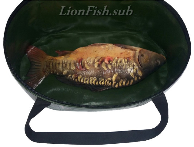 Складное Рыболовное Ведро для рыбалки, прикормки, охоты от производителя LionFish.sub