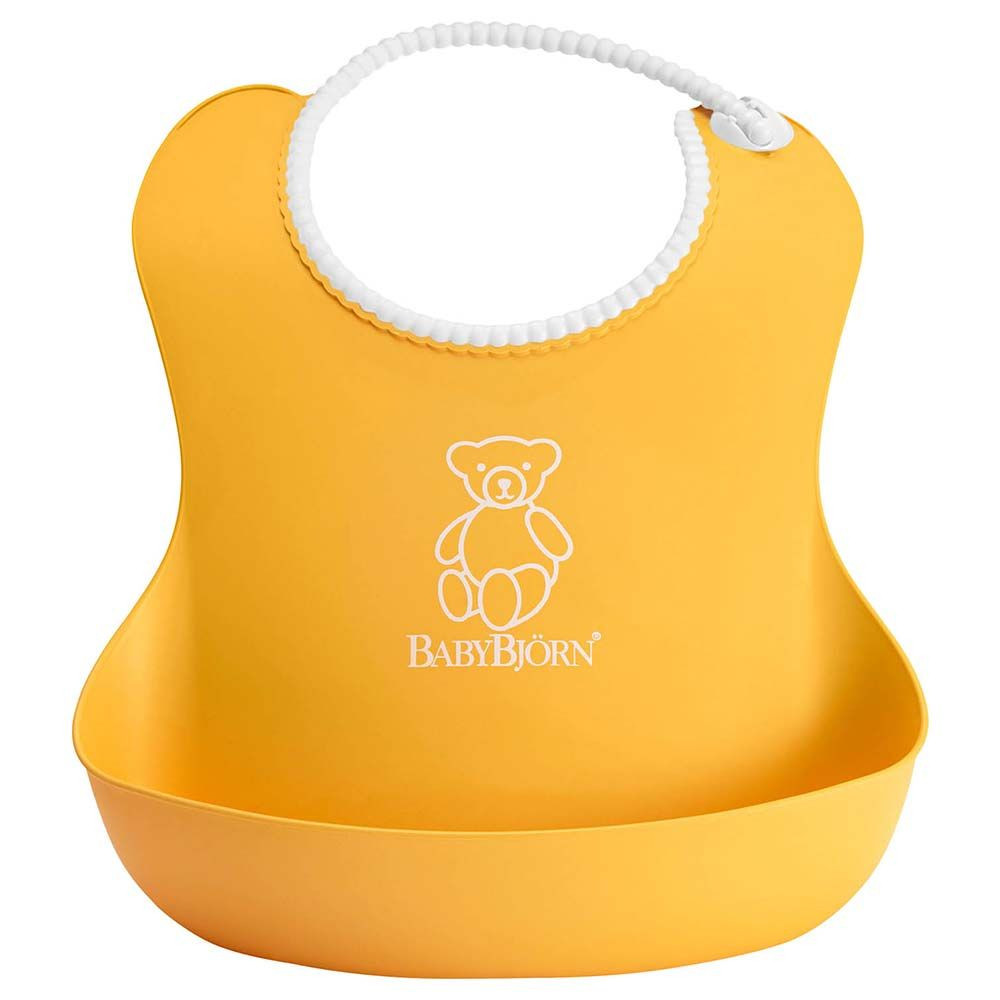 Нагрудник BabyBjorn Soft Bib Жовтий (46260) (7317680462602)