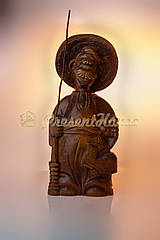 Скульптура Козак рибалка з вудкою