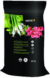 Весняне добриво Fertis без хлору та нітратів, 20 кг