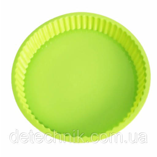 Силіконова форма для випікання тарту (кругла) Home Essentials B1143 Салатовий