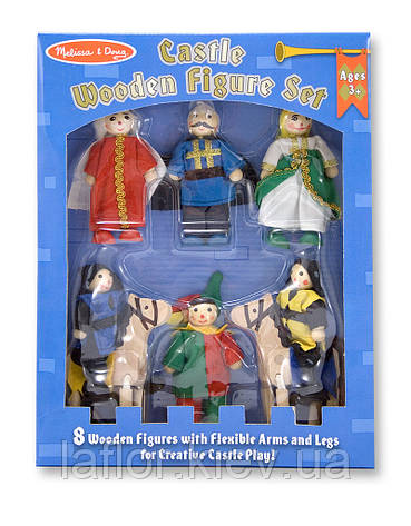 Дерев'яні фігурки для лицарського замка Melissa&Doug, фото 1