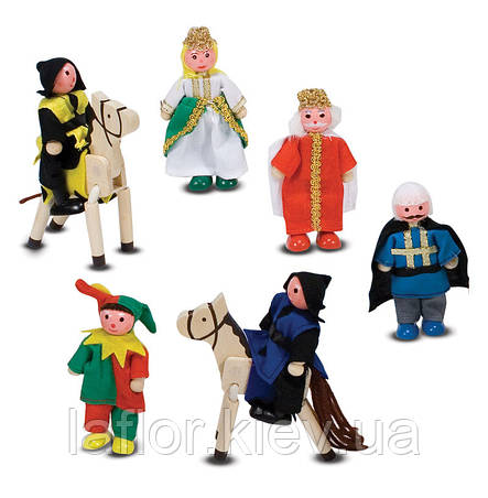 Дерев'яні фігурки для лицарського замка Melissa&Doug, фото 3