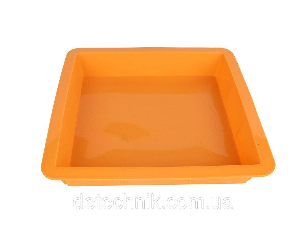 Силіконова форма для випікання (квадратна) Home Essentials B1143, фото 1