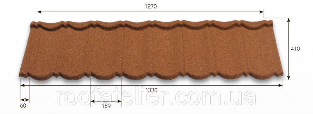 Композитна черепиця Metrotile