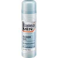 Гель д/бритья Balea men Sensitive Gel mit Aloe Vera 200мл