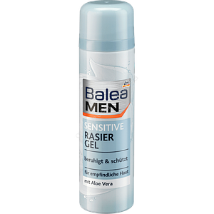 Гель д/гортання Balea men Sensitive Gel mit Aloe Vera 200 мл