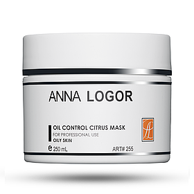 Маска цитрусова для жирної шкіри Art.255 Anna Logor Oil Control Citrus Mask 250 ml
