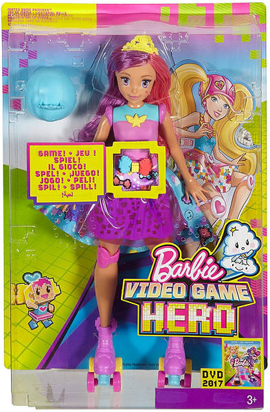 Barbie Video Game Hero Skating Doll 748534863