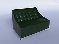 Офисный диван "Полис" зеленый