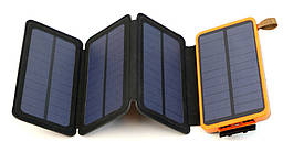 Power Bank X-DRAGON XD-SC-002 на 10000mAh для мобільних телефонів, сонячна батарея, світлодіодний ліхтар