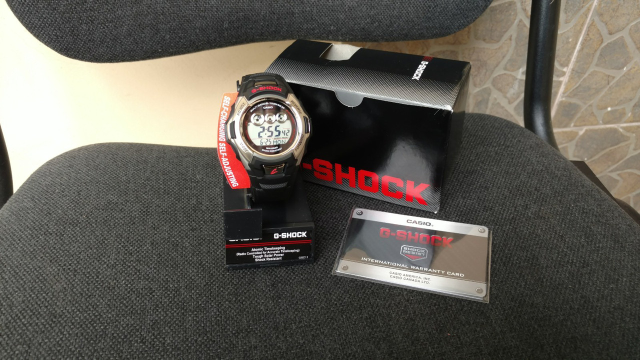 Чоловічий годинник Casio G-Shock GWM-500A-1 Solar, фото 1