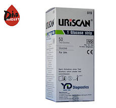 Урискан-глюко / Uriscan (визначення глюкози в сечі) №50