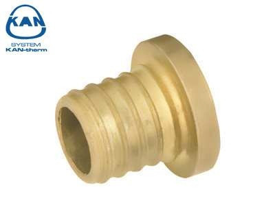 Заглушка латунна Push Ду 18х2,5 KAN-therm