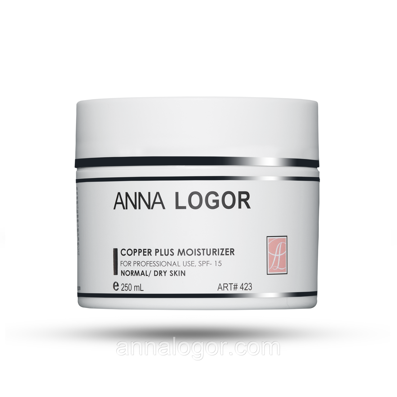 Анти–оксидантний, зволожуючий крем Art.423 Anna Logor Copper Plus Moisturizer 250 мл