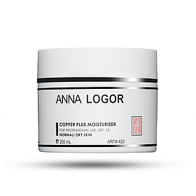 Анти–оксидантний, зволожуючий крем Art.423 Anna Logor Copper Plus Moisturizer 250 мл