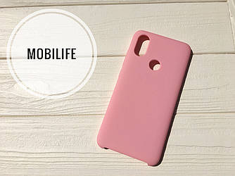 Чехол Silicone Case Xiaomi Mi 6x Mi A2 Силиконовый чехол Xiaomi Mi 6X Mi A2 розовый