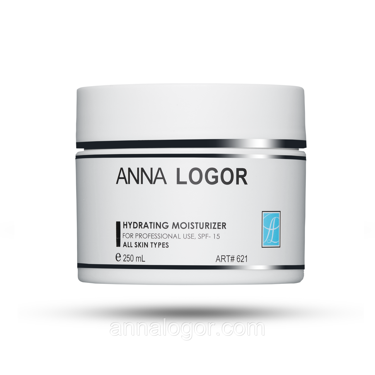 Крем зволожуючий для всіх типів шкіри Art.621 Anna Logor Hydrating Moisturizer 250 мл