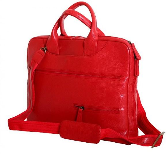 Кожаная сумка для ноутбука 2411 Red flotar 2411.R.FLAT красная