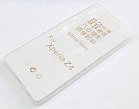 Чехол для Sony Xperia Z3+ / Xperia Z4 E6553 силиконовый ультратонкий прозрачный