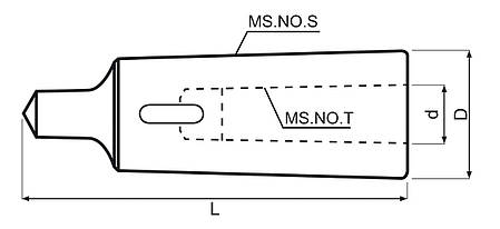 Редукційна втулка MK 4/3, фото 2