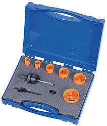 Біметалевий пиляльний комплект, 9 шт.