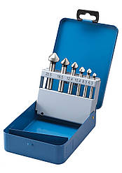 Конічні зенківки <unk> Зенкери з конічним хвостовиком 90 ° HSS 6 шт. довіро