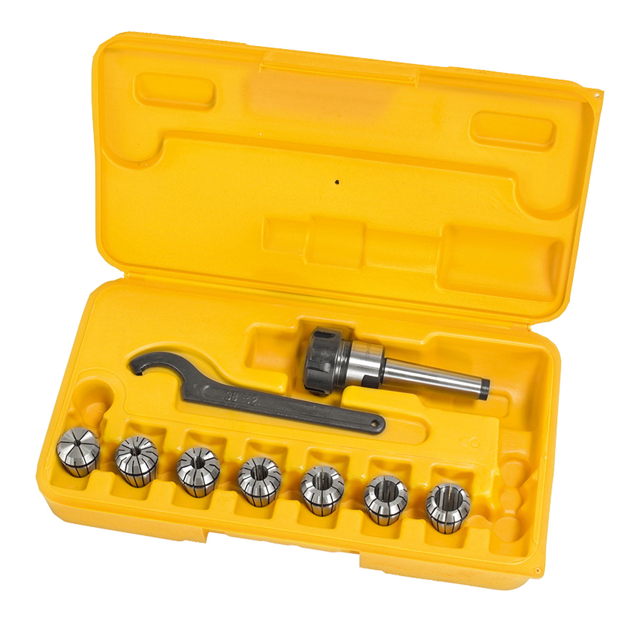 Фрезерний цанговий комплект ER25, MK 2, 8 шт.