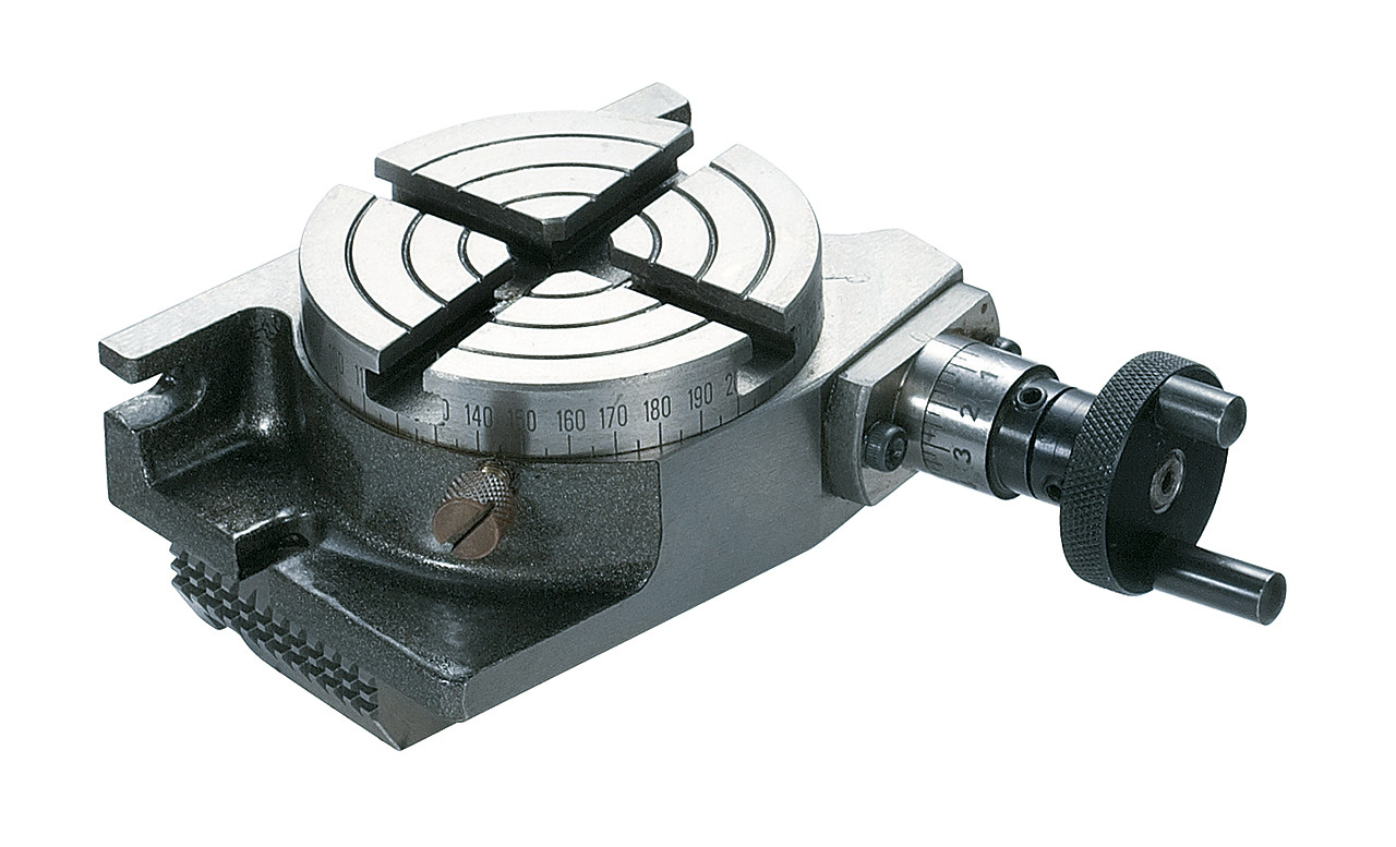 Горизонтально вертикальний поворотний стіл 75 мм для настільного фрезерного верстата RT 3 Bernardo