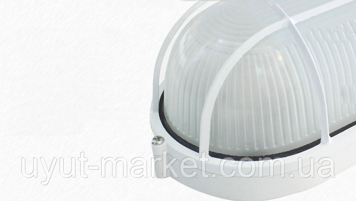 Герметичный светильник с решеткой ЖКХ Е27, 200х120х85мм IP54 - фото 3 - id-p612625451