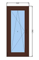 Кольорові металопластикові вікна Ірпінь. Ціни на ламіновані вікна Ірпінь