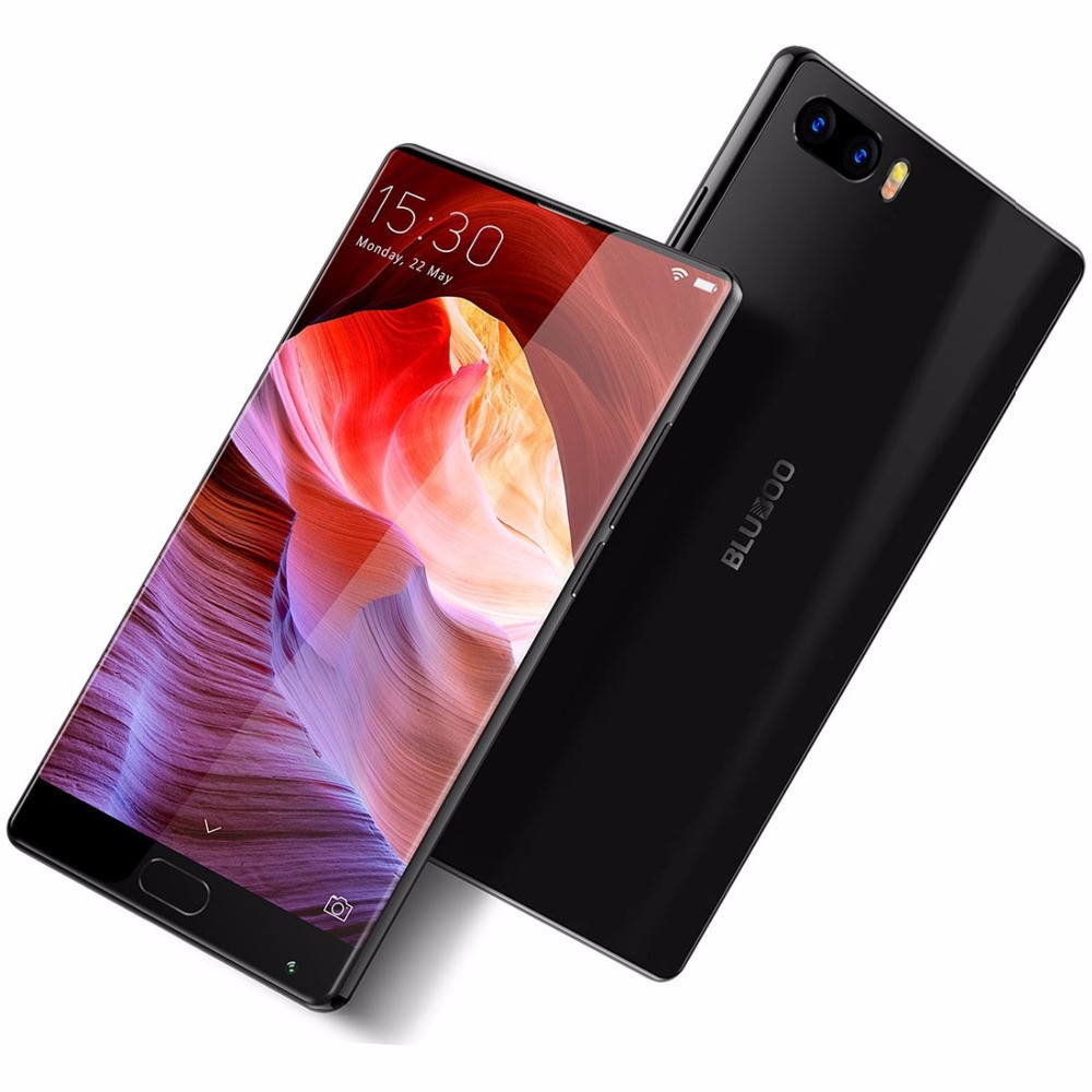 Смартфон Bluboo S1 чорний (екран 5.5", пам'яті 4 GB RAM+64 GB ROM, батарея 3500 мА·год)