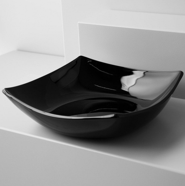 Quadrato Black Тарілка супова квадратна 20 см Luminarc H3671