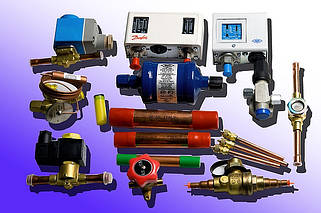 Комплектуючі до промислового холодильного устаткування