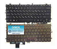 Оригинальная клавиатура для ноутбука Sony Vaio Multi-Flip SVF111, SVF11, FIT11a series, ru, под подсветку