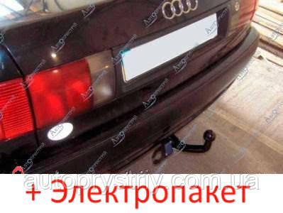 Фаркоп Audi 80 (В4) Седан/Універсал (1991-1995) з'ємний на двох болтах