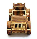 Дерев'яний конструктор Wood Trick Джип Сафарі. Техніка складання - 3d пазл, фото 4