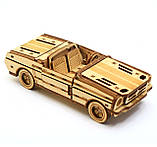 Дерев'яний конструктор Wood Trick Кабріолет. Техніка збірки - 3d пазл, фото 5