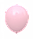 Повітряні латексні кулі 12"(30 см) Пастель Світло-рожевий В упак:100 шт. Пр-во:"Kalisan" Туреччина, фото 2