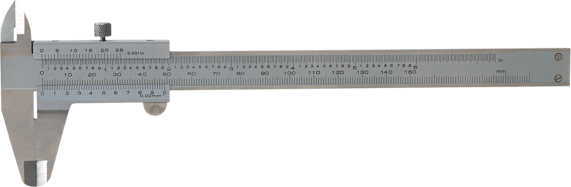 Штангенциркуль Neo, 150 мм, нержавіюча сталь, фото 1