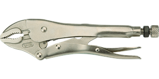 Кліщі затискні Neo, 250 мм, закруглені губки