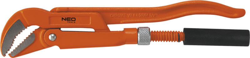 Ключ трубний тип "45" Neo, 235 мм, 0.5", фото 1