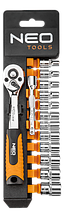Набір змінних головок Neo 1/4", 14 шт.