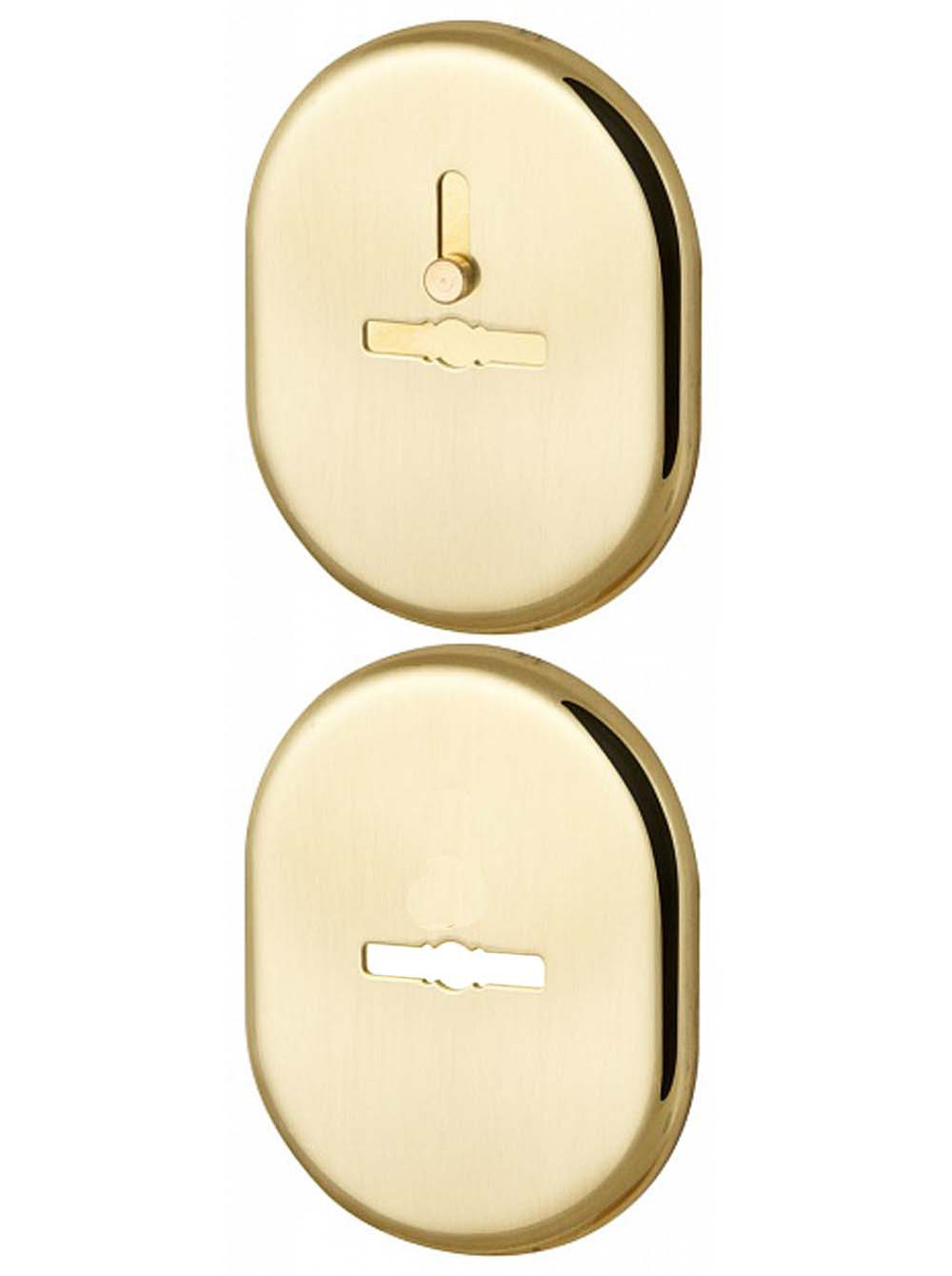 Комплект накладок під сувальдний ключ AZF OLV жовтий