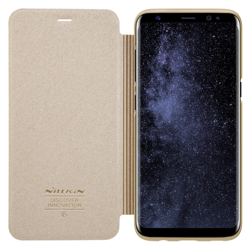 Чехол Nillkin Sparkle для Samsung Galaxy S8 (G950) Shampaign Gold - фото 5 - id-p748942916