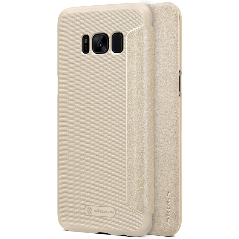 Чехол Nillkin Sparkle для Samsung Galaxy S8 (G950) Shampaign Gold - фото 6 - id-p748942916