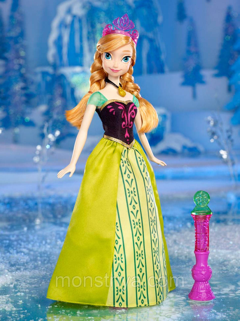 Лялька Анна з "чарівною заморожуючою пензлем" від Mattel 